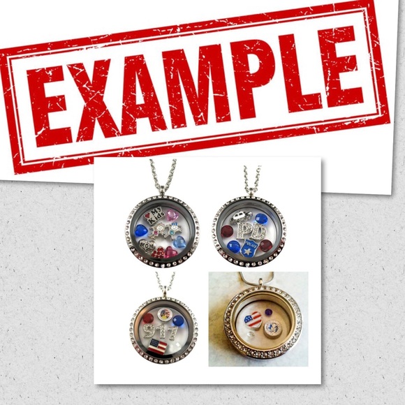 $2 FLOATING CHARM SET. NEW. $2 WITH ANY $10 ORDER OR MORE - Picture 9 of 16